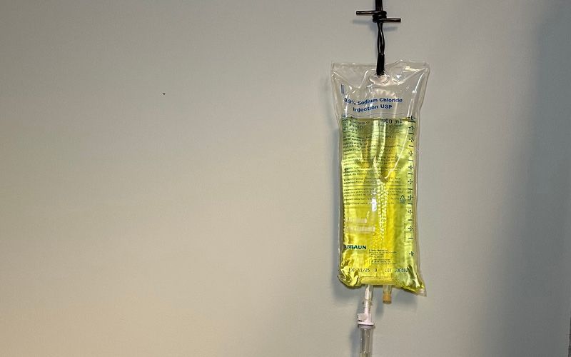 Iv therapy.